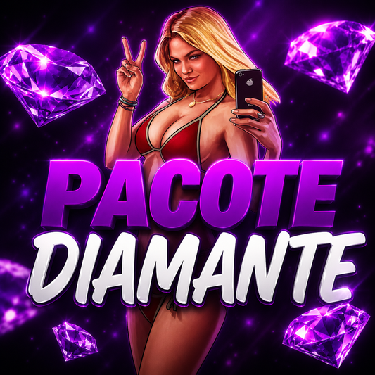 PACOTE DIAMANTE GTA V ONLINE