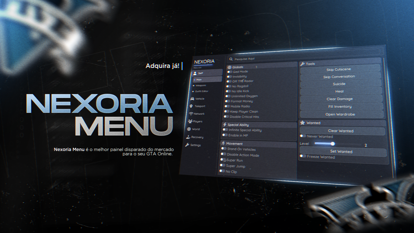 NEXORIA MOD MENU