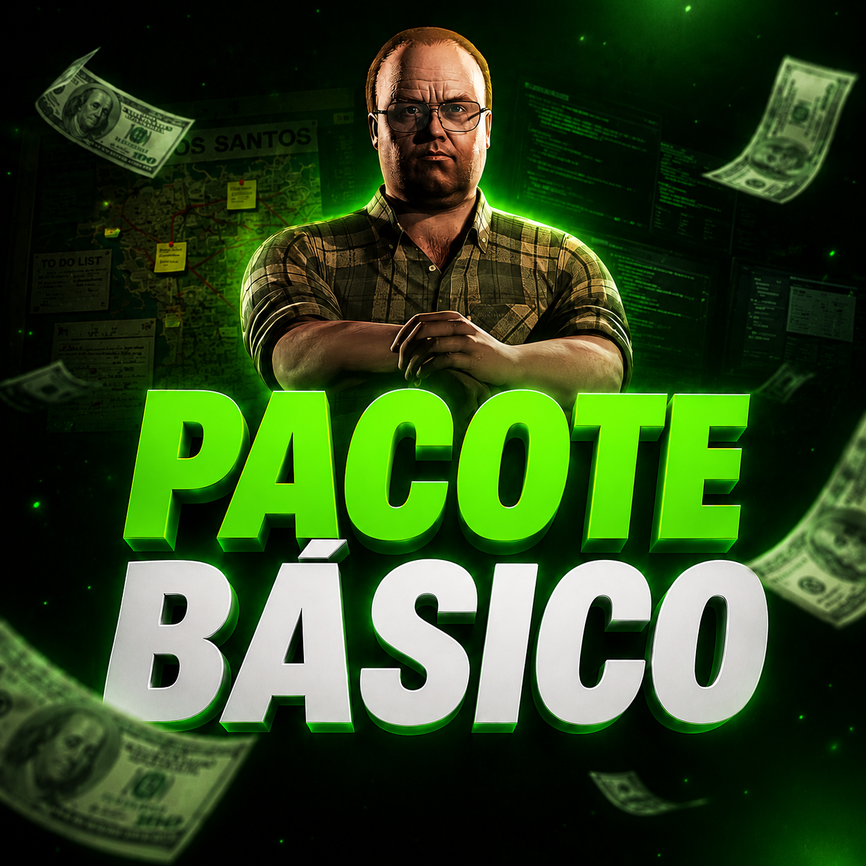 PACOTE BÁSICO GTA V ONLINE